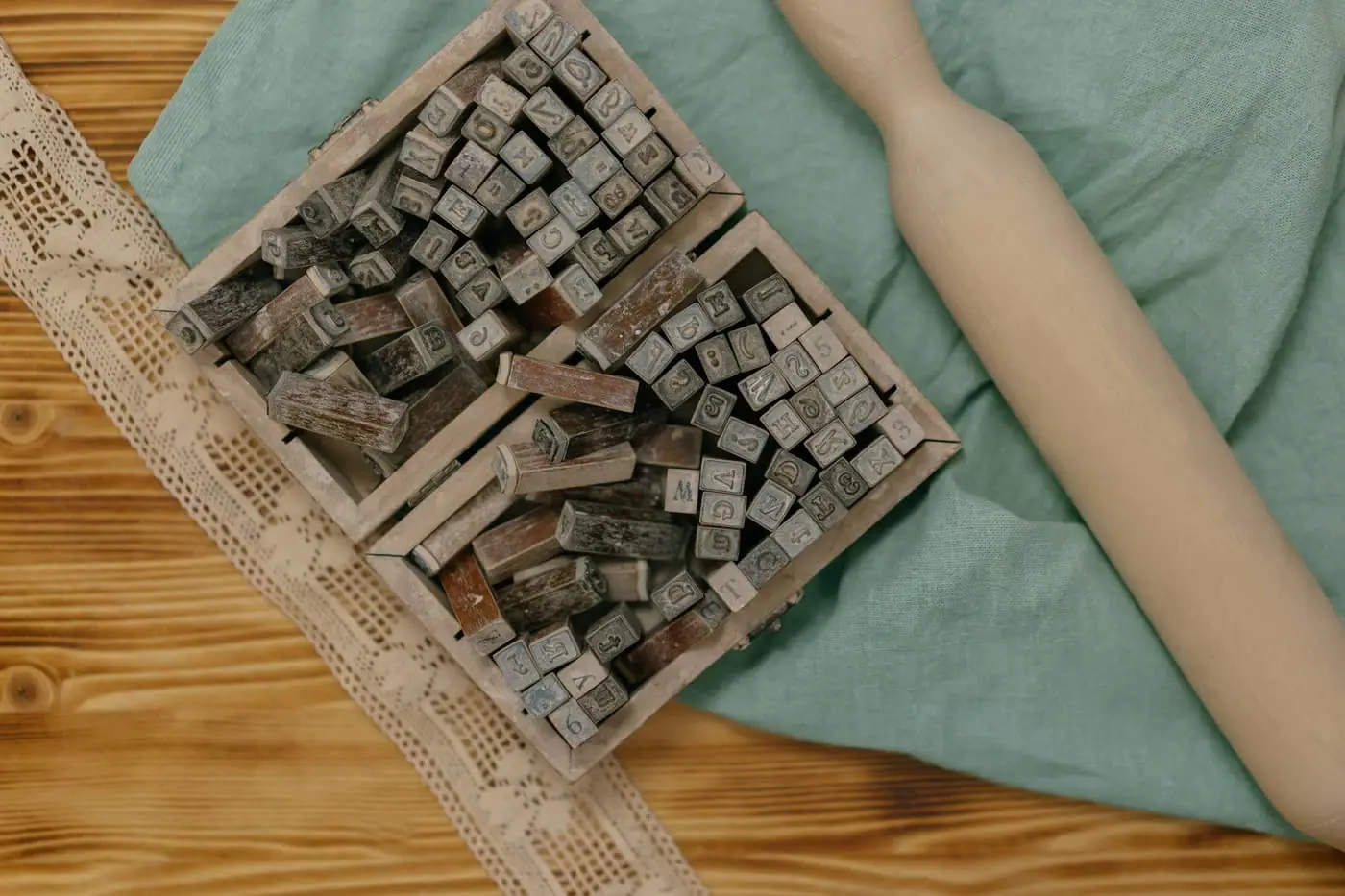 Printing blocks and fabric